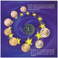 2007. 1Ft-100Ft (8xklf) forgalmi sor, benne 50Ft "50 éves a Római Szerződés" (2x) T:PP hal...