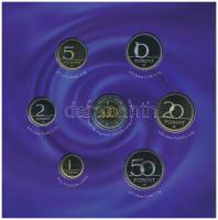 2007. 1Ft-100Ft (8xklf) forgalmi sor, benne 50Ft "50 éves a Római Szerződés" (2x) T:PP hal...