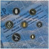 2006. 1Ft-100Ft (7xklf) "1956-os forradalom" forgalmi sor karton dísztokban T:PP halvány p...