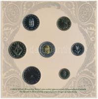 2007. 1Ft-100Ft (8xklf) "Berán Lajos és a pengő" forgalmi sor, benne "Berán Lajos és ...