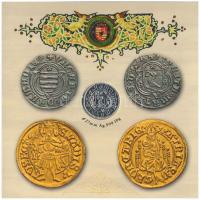 2008. 1Ft-100Ft (7xklf) "Reneszánsz emlékév" forgalmi sor szettben + Mátyás denár Ag fantá...