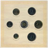 2008. 1Ft-100Ft (7xklf) "Reneszánsz emlékév" forgalmi sor szettben + Mátyás denár Ag fantá...