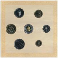 2008. 1Ft-100Ft (7xklf) "Reneszánsz emlékév" forgalmi sor szettben + Mátyás denár Ag fantá...