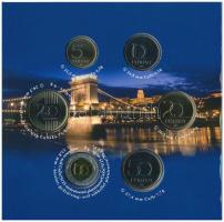 2009. 5Ft-200Ft (6xklf) "Lánchíd" forgalmi sor szettben + 2009. 5Ft-200Ft (6xklf) "Lá...