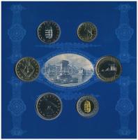 2009. 5Ft-200Ft (6xklf) "Lánchíd" forgalmi sor szettben + 2009. 5Ft-200Ft (6xklf) "Lá...