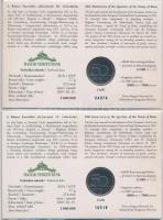 2007. 50Ft "Római Szerződés" elsőnapi veret számozott emléklapon (2x) T:1