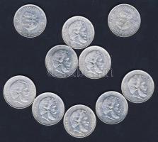 1947. 5Ft Ag "Kossuth" (10x) T:3