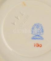 Herendi Viktória porcelán mokkás készlet. Kézzel festett, jelzett, hibátlan