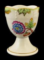 Herendi Viktória tojástartó 4 db Kézzel festett, jelzett, hibátlan.6,5 cm