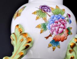 Herendi VIktória mintás lámpatest. Kézzel festett, jelzett, hibátlan. m 17 cm