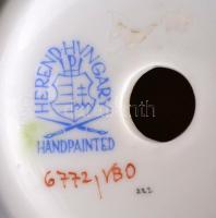 Herendi VIktória mintás lámpatest. Kézzel festett, jelzett, hibátlan. m 17 cm