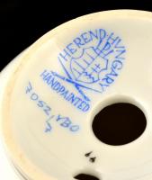 Herendi VIktória mintás lámpatest. Kézzel festett, jelzett, hibátlan. m 16 cm