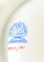 Herendi VIktória mintás gyertyatartó. Kézzel festett, jelzett, hibátlan. m 19 cm