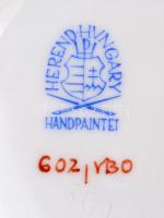 Herendi Viktória mintás teás kanna. Kézzel festett, jelzett, hibátlan. m 15 cm