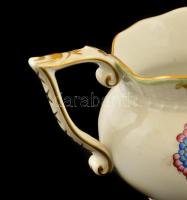 Herendi Viktória mintás tejkiöntő. Kézzel festett, jelzett, hibátlan  m 9 cm