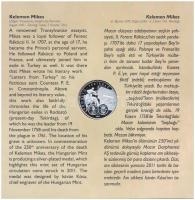 2011. 5Ft-200Ft (6xklf) forgalmi sor dísztokban, valamint 2011. "Mikes Kelemen" ezüstözött...