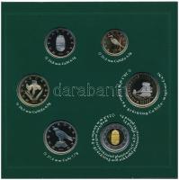 2012. 5Ft-200Ft (6xklf) forgalmi sor dísztokban "Magyarország" körirattal T:PP