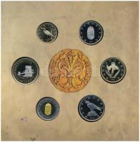 2012. 5Ft-200Ft (6xklf) forgalmi szett "Az első magyar aranyforint" + I. Károly aranyforin...