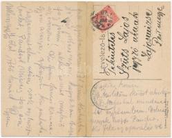 Nagykőrös, uborkavásár. Geszner J. kiadása 1908. Kinyitható képeslap / folding postcard (r)