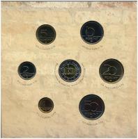 2005. 1Ft-100Ft (7xklf) forgalmi sor szettben + 2005. 10Ft "József Attila" T:BU Adamo FO39