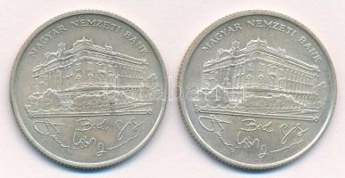 1993. 200Ft Ag "MNB" (2x) T:1-,2 Adamo F13