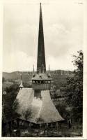 Felsőfüld, Fildu de Sus (Huedin); régi fatemplom / Biserica veche / Alte Holzkirche / old wooden church. Foto orig. J. Fischer 1937