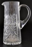 Kristály kancsó. Hibátlan. m:25 cm