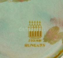 Zsolnay eozin pohár. Jelzett, hibátlan. 8,5 cm