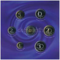 2007. 1Ft-100Ft (8xklf) forgalmi sor, benne 50Ft "50 éves a Római Szerződés" T:PP halvány ...