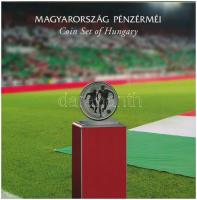2016. 5-200Ft (6xklf) + "MLSZ (Magyar Labdarúgó Szövetség)" Cu-Ni-Zn emlékérem, forgalmi s...