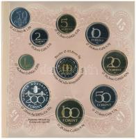 1998. 50f-200Ft (10xklf) forgalmi sor dísztokban + 1998. 100Ft alpakka "1848-1849. Szabadsághar...