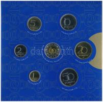 2000. 1Ft-200Ft (7xklf) forgalmi sor szettben + "200Ft Milennium" T:PP kis patina Adamo FO...