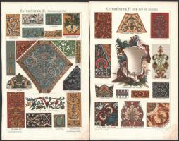 cca 1840 15 db metszet és litográfia klf témákkal