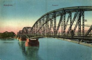 Komárom, Komárno; Duna híd / Danube river bridge (EK)