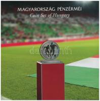 2016. 5-200Ft (6xklf) + "MLSZ (Magyar Labdarúgó Szövetség)" Cu-Ni-Zn emlékérem, forgalmi s...