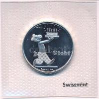 Svájc 2012. 20Fr Ag Globi T:1 Switzerland 2012. 20 Francs Ag Globi C:UNC Krause KM#144