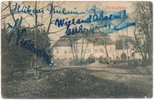 1908 Márkusfalva, Márkusfalu, Márkus-Csépánfalu, Marksdorf, Markusovce; kastély. Kiadja Feitzinger Ede / castle (ázott / wet damage)