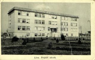 1941 Léva, Levice; Polgári iskola. Foto Hajdu / school (EK)