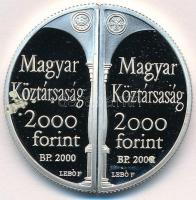 2000. 2000Ft Ag "Lórántffy Zsuzsanna / Sárospatak" (2xklf) T:PP fo.
Hungary 2000. 2000 Fo...