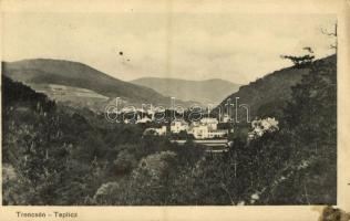 1910 Trencsénteplic, Trencianske Teplice; fürdő, nyaralók / spa, villas (Rb)