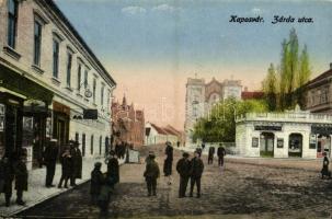 1927 Kaposvár, Zárda utca, borbély és fodrász üzlet