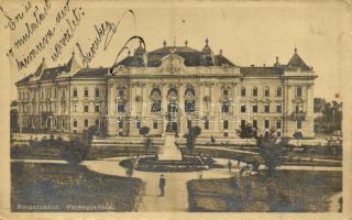 1915 Rimaszombat, Rimavská Sobota; Vármegyeháza. Kiadja Ifj. Rábely Miklós / county hall (EK)