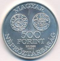 1988. 500Ft Ag "Szent István" T:BU Adamo EM102