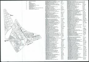 Budapesti Városvédő Egyesület által kiadott 3 db temetői térkép