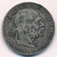 Ausztria 1900. 5K Ag Ferenc József T:3 patina  Austria 1900. 5 Corona Ag Franz Joseph C:F patina Krause KM#2807