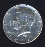 USA 1964. 1/2$ Ag "Kennedy" T:2