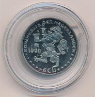 Hollandia 1998. 1 ECU Cu-Ni "Macskák" T:PP
Netherlands 1998. 1 ECU Cu-Ni "Cats"...