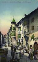Bolzano, Alt-Bozen (Südtirol); Markt in der Silbergasse / market