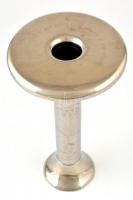 Berlini olimpiai fáklyatartó Berlin, 1936, ezüstözött nikkelezett fém ötvözet, az olimpiai emblémáva...