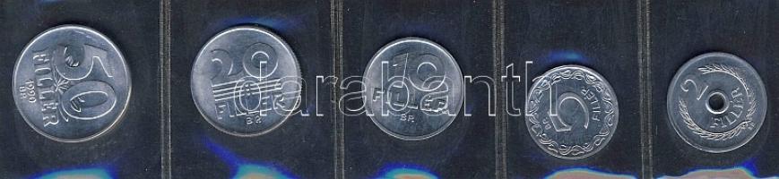 1990. 2f-50f 5klf db, szettben T:1